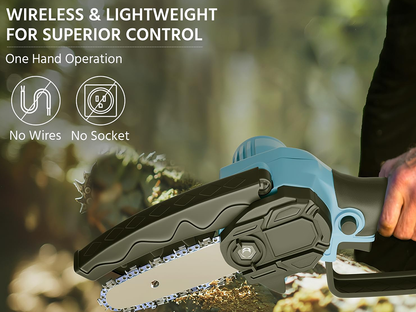 Mini Chain saw Cordless Power Chain Saws 4"