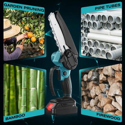 Mini Chain saw Cordless Power Chain Saws 4"