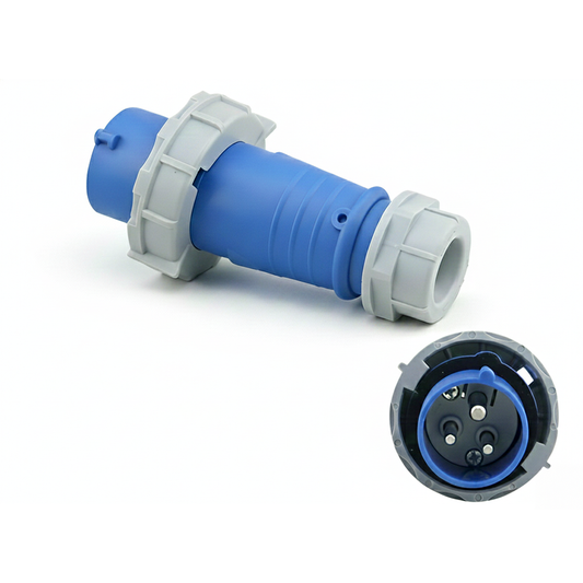 Caravan Lead connector plug (Male) 16A- IP67