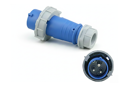 Caravan Lead connector plug (Male) 16A- IP67