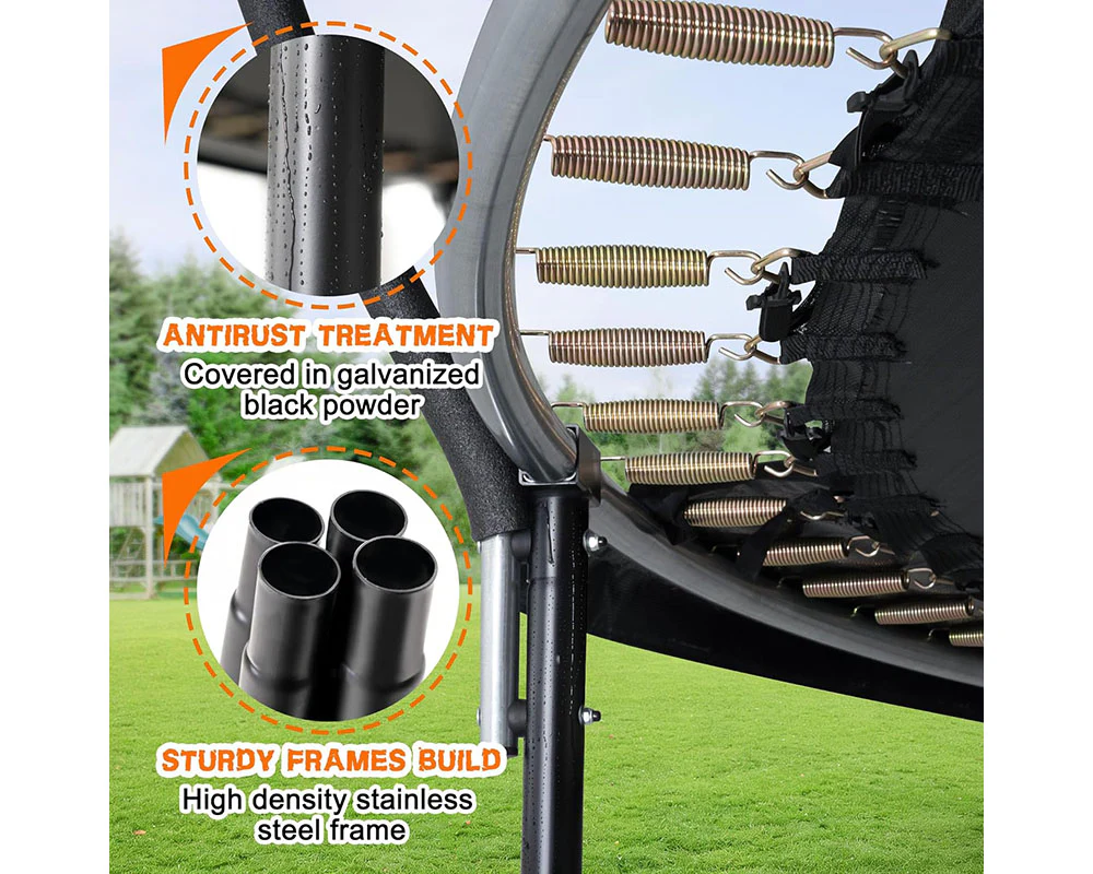 10FT Trampoline Kids Trampolines