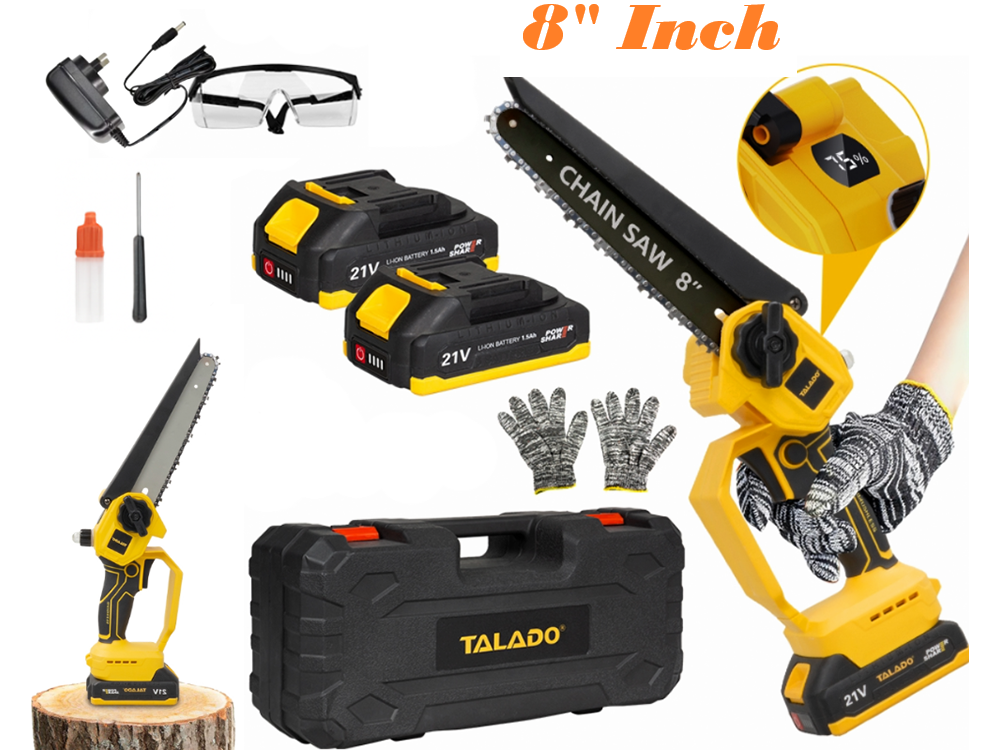 Mini Chain saw Cordless Power Chain Saws 8"