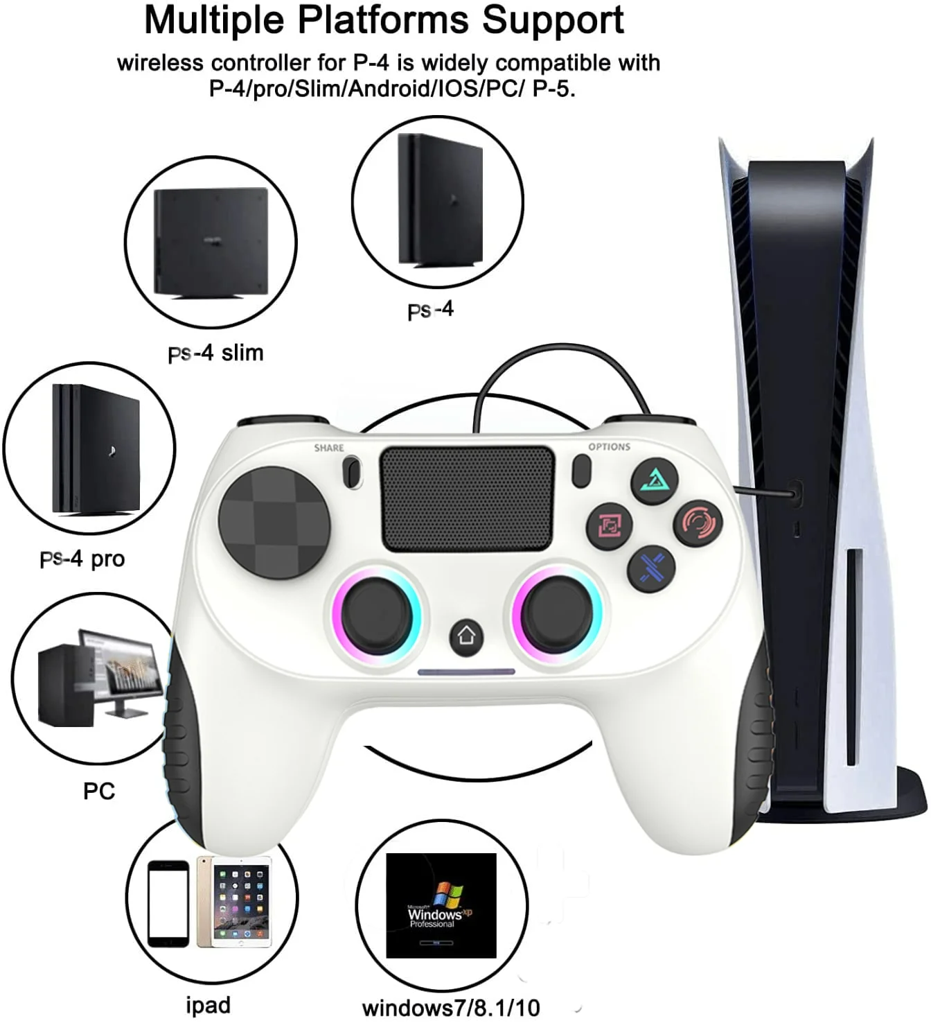 Wireless PS4 Controller