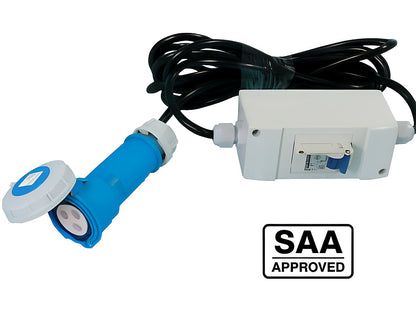 Caravan Extension Cable Adaptor 2M IP67