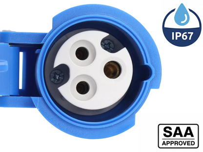 Caravan Extension Cable Adaptor 2M IP67