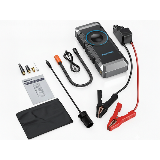 Car Jump Starter with Air Compressor