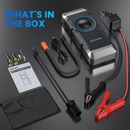 Car Jump Starter with Air Compressor