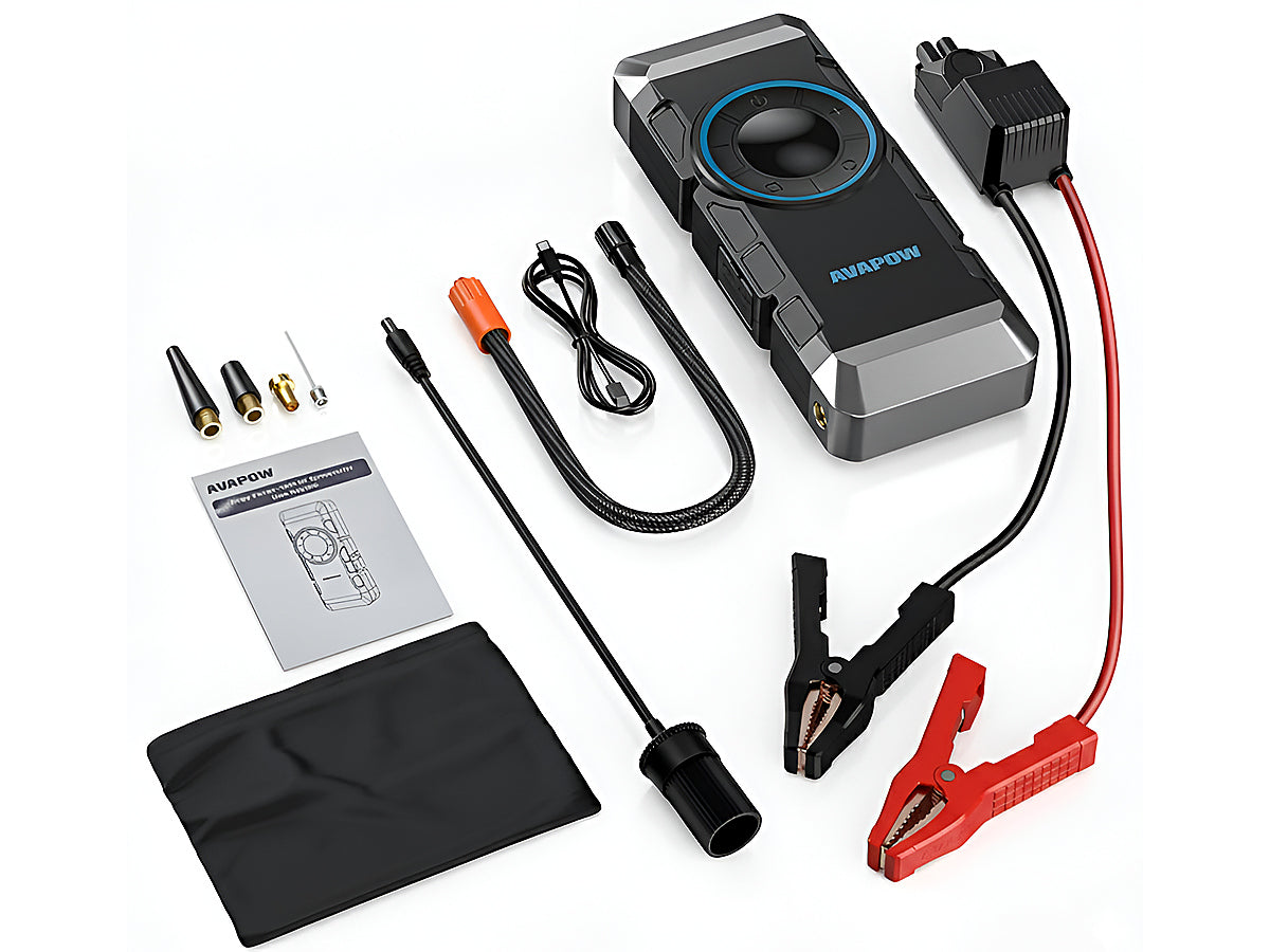 Car Jump Starter with Air Compressor