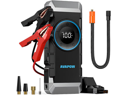 Car Jump Starter with Air Compressor