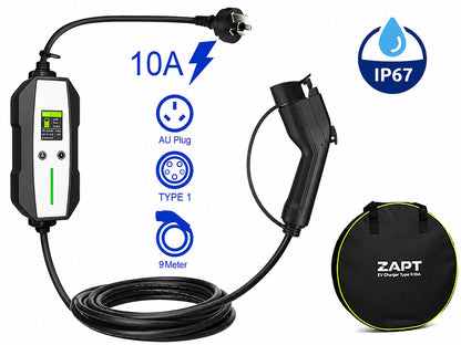 Type 1 EV Charger (10A,  2.3kW)