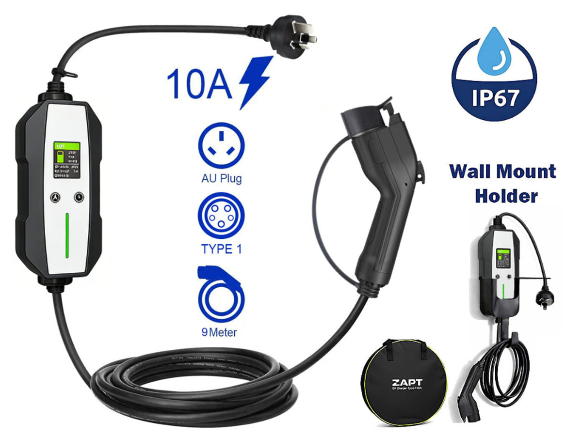 Portable EV Charger Type-1  10A