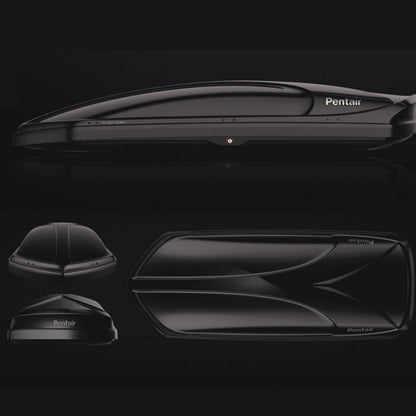 Premium Quality Roof Racks Box with 420L Capacity Glossy Black
