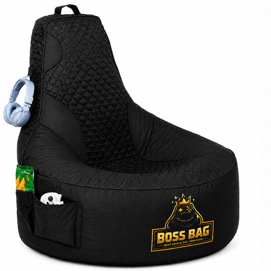 Gaming Bean Bag Chair with Side Pocket - Child Size
