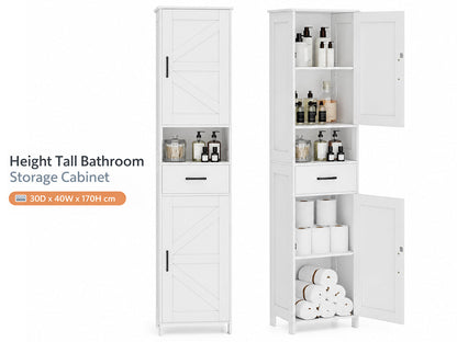Ziva Bathroom Storage Cabinet