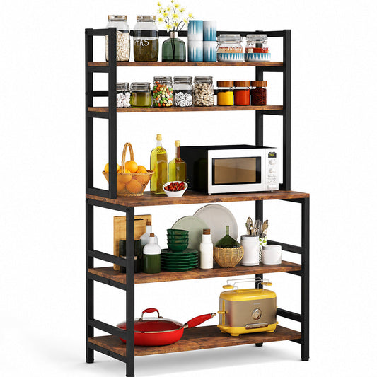 Ziva Kitchen Storage Baker's Rack - 5 Tier
