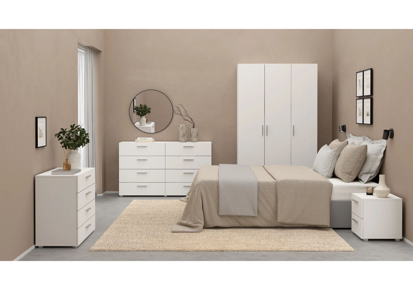 Ziva 8-Drawer Lowboy