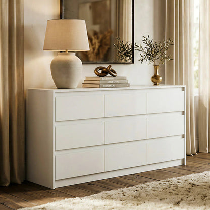 Ziva Tallboy Chest 9 Drawer Chest Tallboy