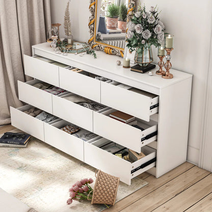 Ziva Tallboy Chest 9 Drawer Chest Tallboy