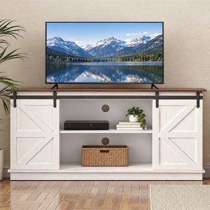 Entertainment Unit TV cabinet with Sliding Door