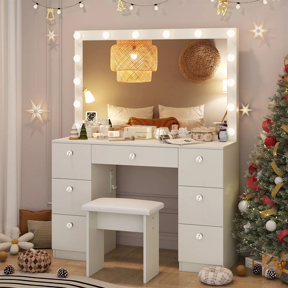 ZiVa Vanity Dressing Table with HD Mirror