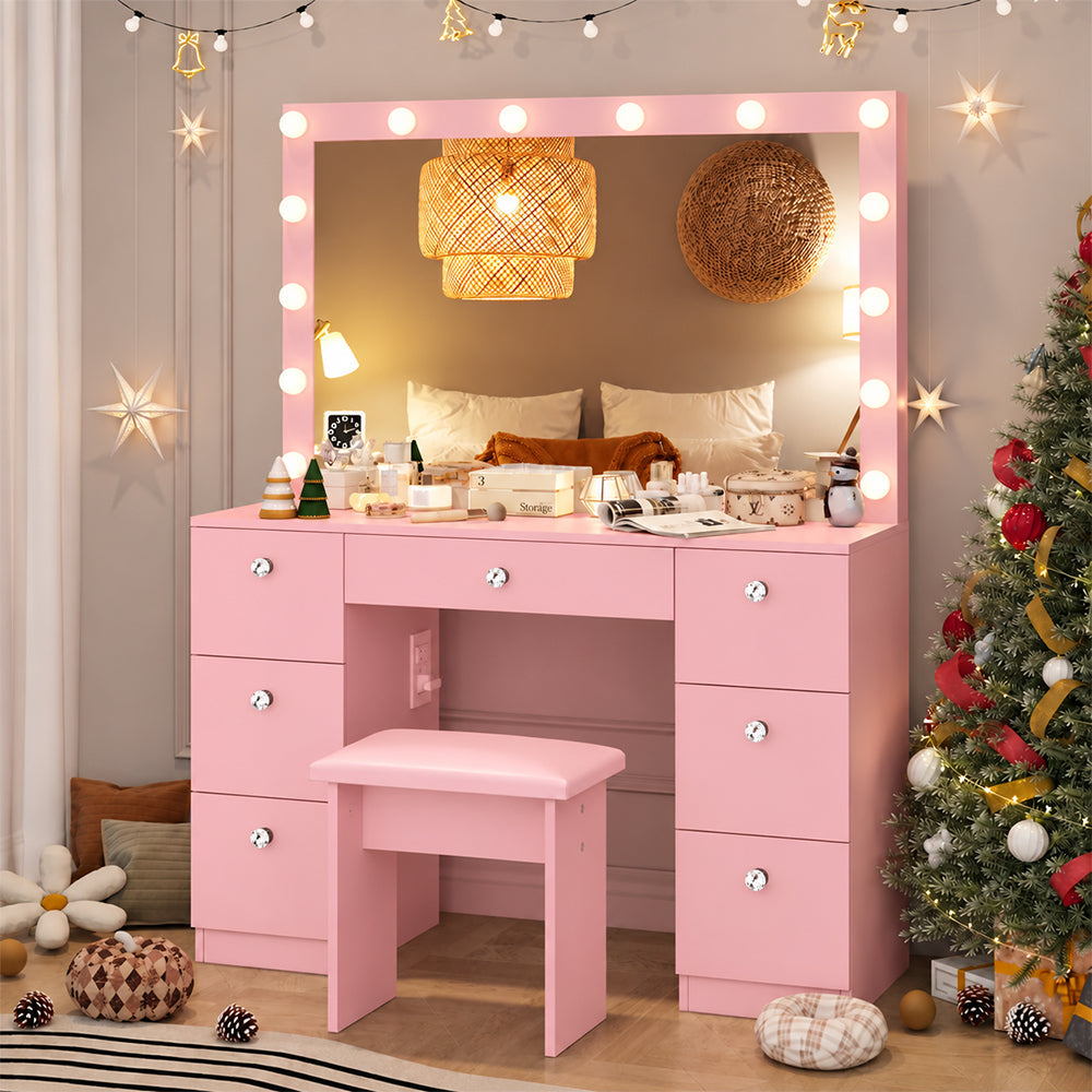 ZiVa Vanity Dressing Table with HD Mirror