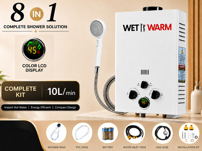 Warm Gas Water heater 10L