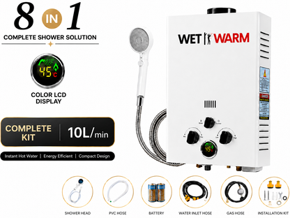 Warm Gas Water heater 10L