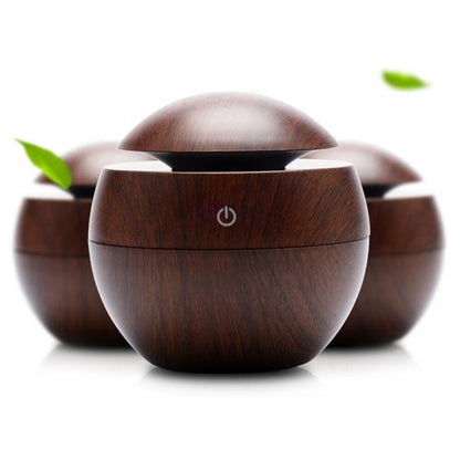 Ultrasonic Aroma Wood Colour Humidifier