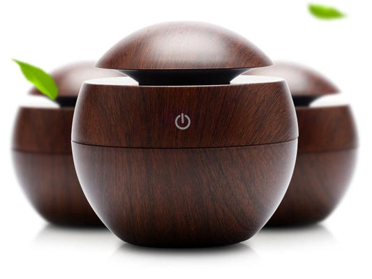 Ultrasonic Aroma Wood Colour Humidifier