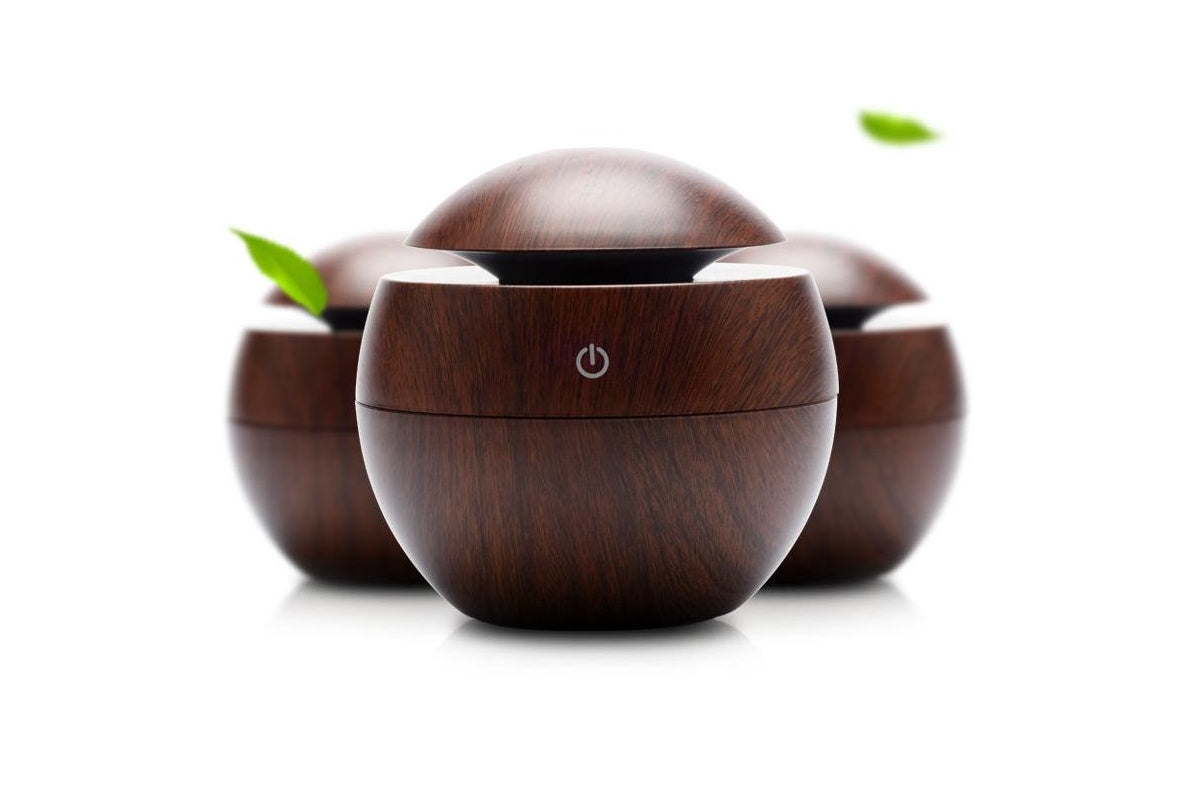 Ultrasonic Aroma Wood Colour Humidifier