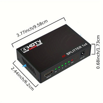 HDMI Splitter 1 in 4 Out