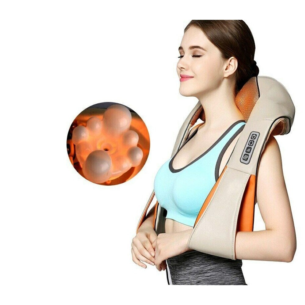 Neck Massager Shiatsu 3D Kneading Neck Shoulder Body Massager