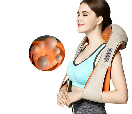 Neck Massager Shiatsu 3D Kneading Neck Shoulder Body Massager