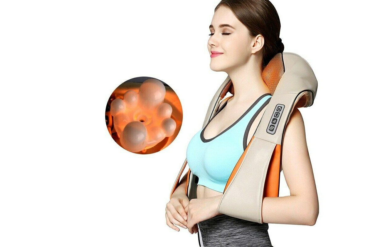 Neck Massager Shiatsu 3D Kneading Neck Shoulder Body Massager