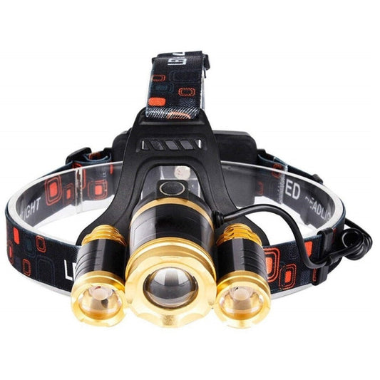 Rechargeable Waterproof Headlamp Flashlight