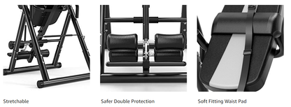 Inversion Table with Headrest Gravity Inversion Table