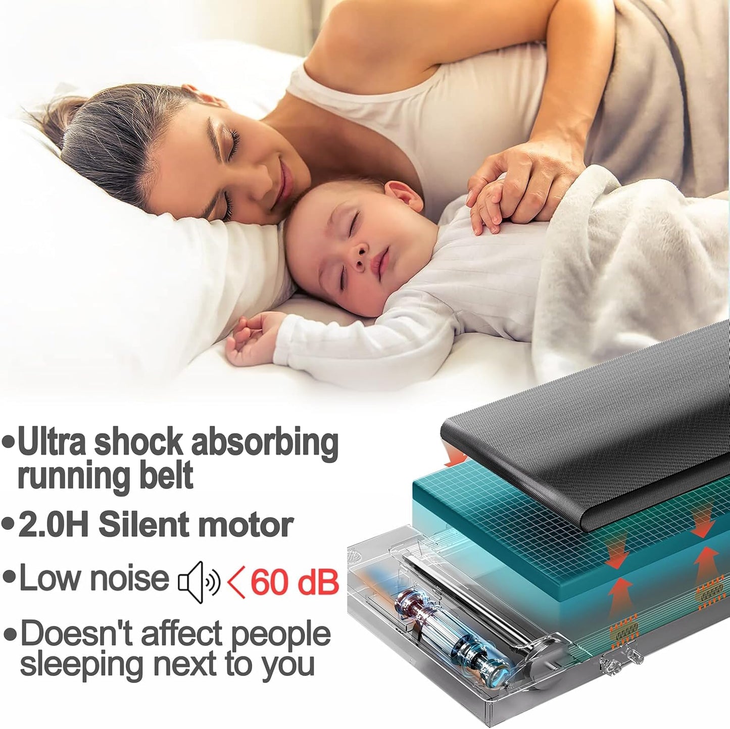 Treadmill Foldable Walking Pad