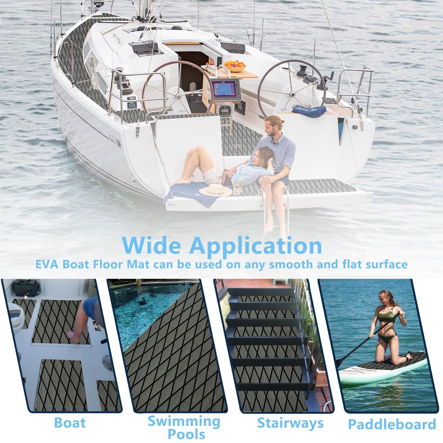 Boat Flooring Mat, Marine Carpet Boat Flooring Mat