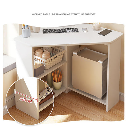 Study Desk Triangular Corner Computer Desk