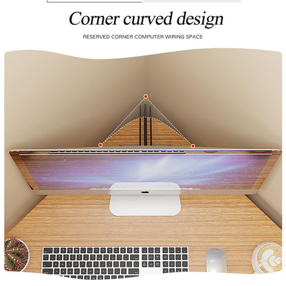 Study Desk Triangular Corner Computer Desk