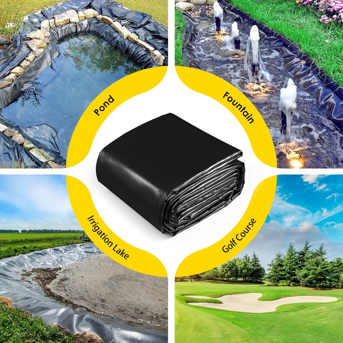 Pond Liner 5x6m 0.5mm LDPE