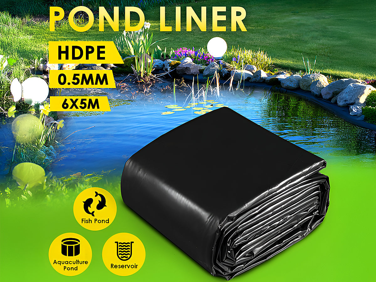 Pond Liner 5x6m 0.5mm LDPE