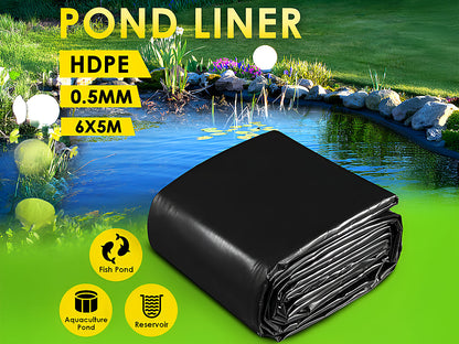 Pond Liner 5x6m 0.5mm LDPE