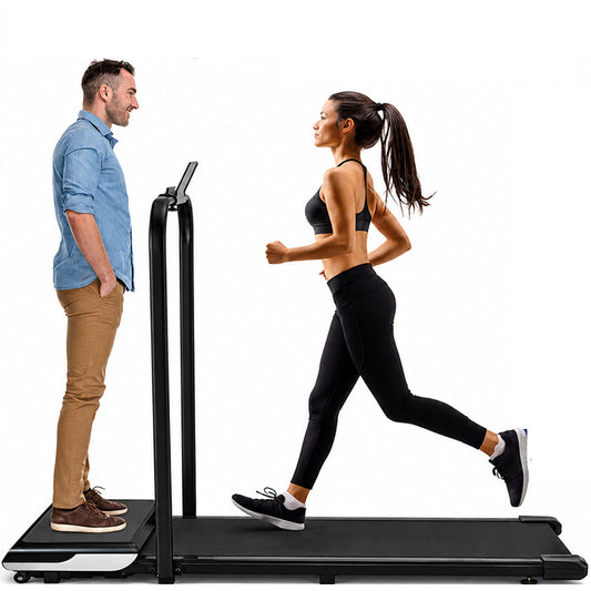 Treadmill with Vibration Plate