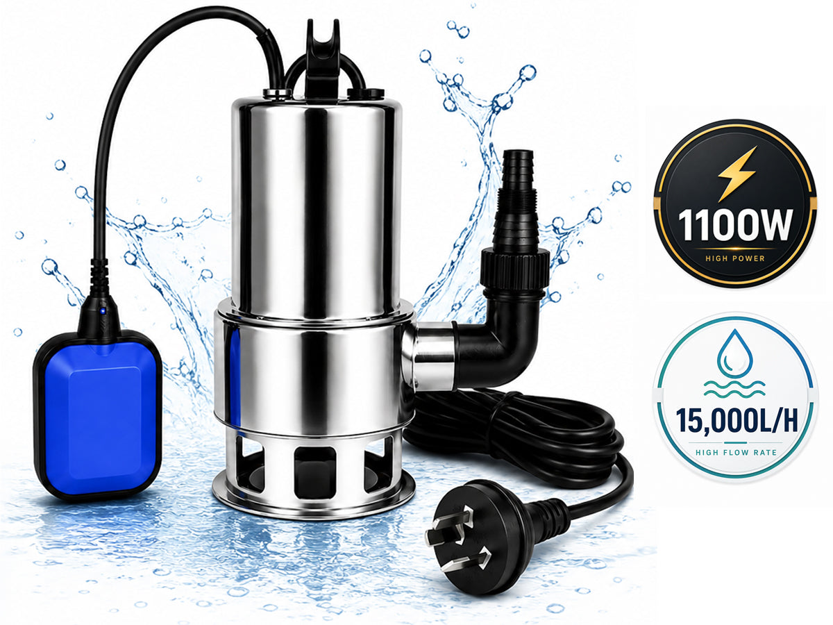 1100W Submersible Water Pump