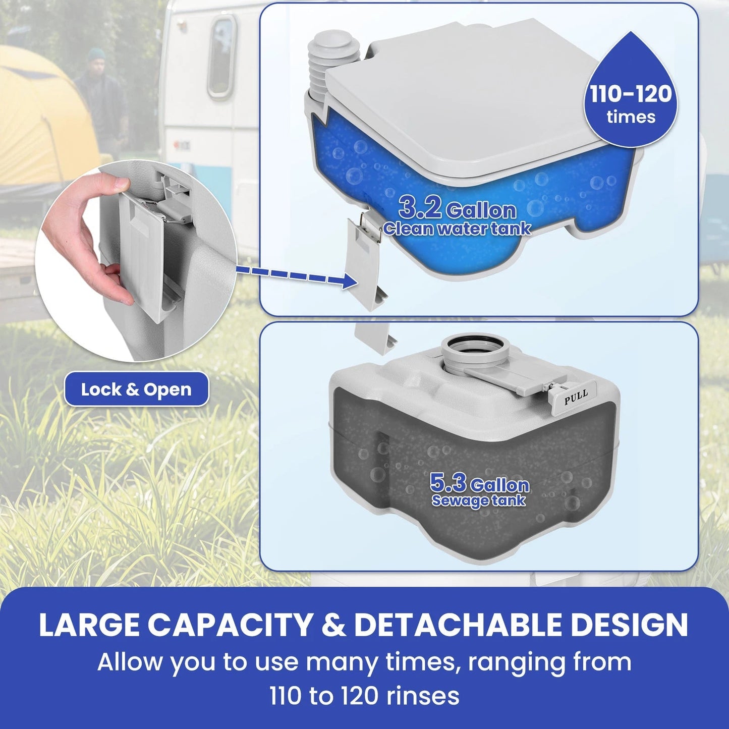 Portable Toilet Camping Toilet