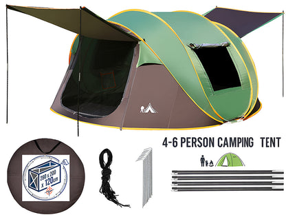 Camping Tent 4-6 Person Pop Up