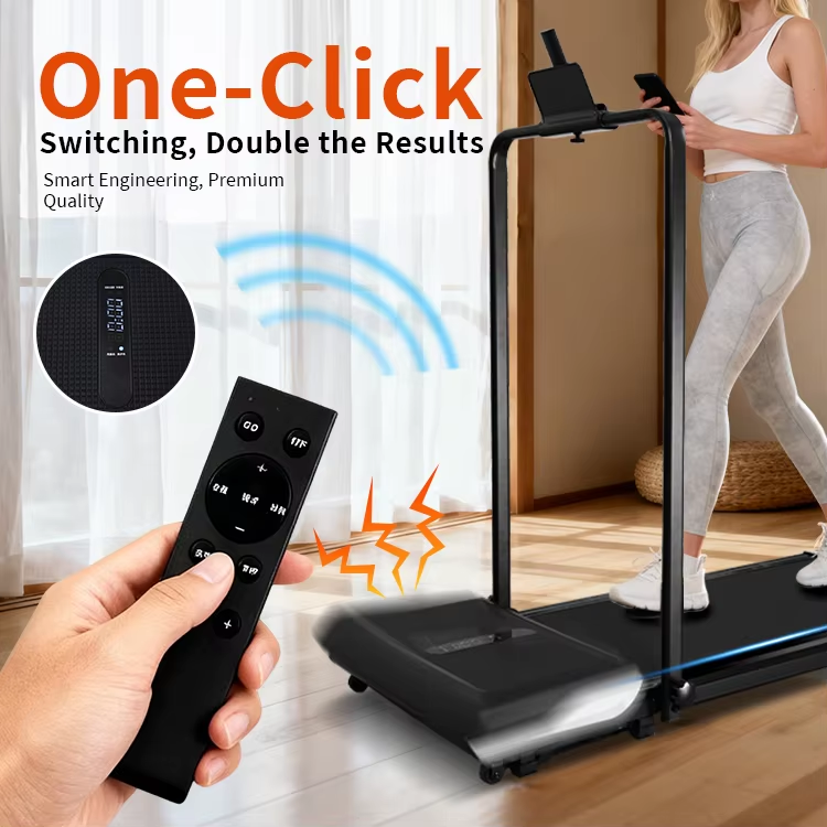 Treadmill with Vibration Plate