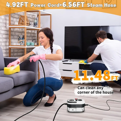 Handheld 2500W Steam Cleaner High Temperature Pressurized