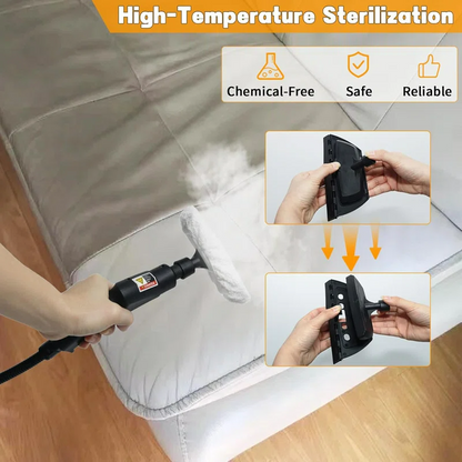 Handheld 2500W Steam Cleaner High Temperature Pressurized